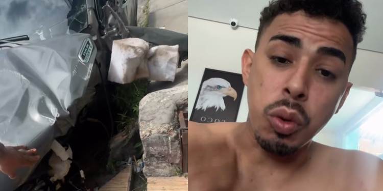 O criador de conteúdo detalhou que estava extremamente cansado após um longo dia de trabalho. Foto: Reprodução/Instagram