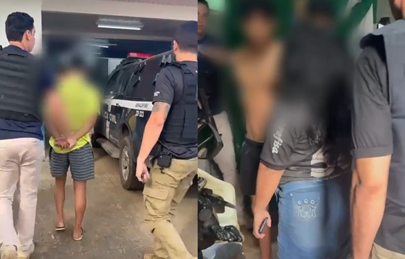 Os dois respondem por estupro de vulnerável e roubo. Foto: Reprodução