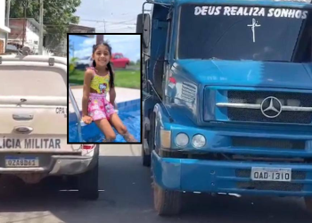 O acidente ocorreu durante uma curva. Foto: Reprodução