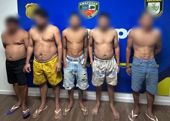 As prisões ocorreram de forma simultâneas nas Zonas Norte e Leste da capital. Foto: Divulgação/PC-AM