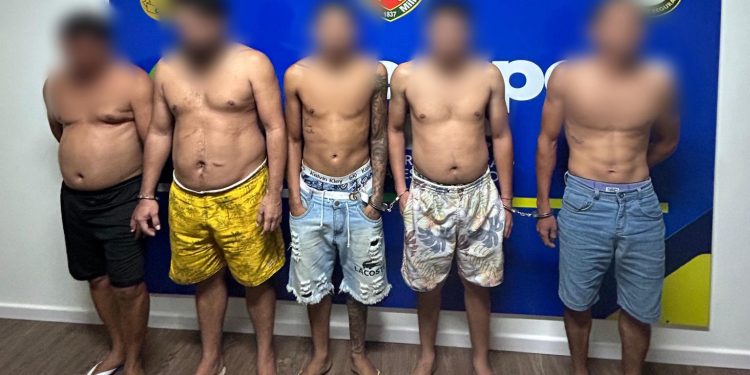 As prisões ocorreram de forma simultâneas nas Zonas Norte e Leste da capital. Foto: Divulgação/PC-AM