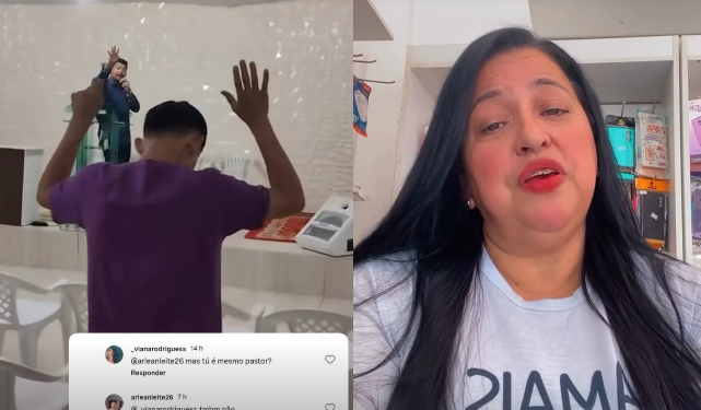 Elisângela continua expondo o maridão. Foto: Reprodução