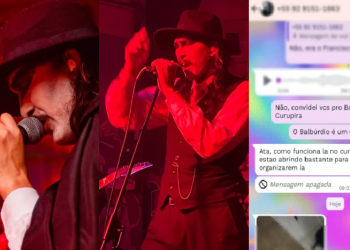 Matheus Kiev mandou vídeo na madrugada. Foto: Reprodução