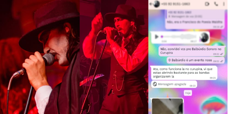 Matheus Kiev mandou vídeo na madrugada. Foto: Reprodução