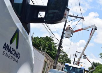 O blecaute afetou também áreas de Iranduba e Manacapuru. Foto: Reprodução