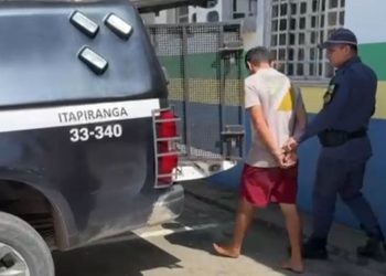 Tino Biagini Serrão foi preso logo após denúncia. Foto: Divulgação/PC-AM