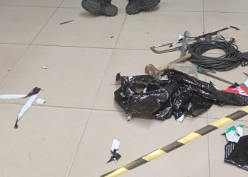 O acidente ocorreu na madrugada deste sábado (23). Foto: Reprodução