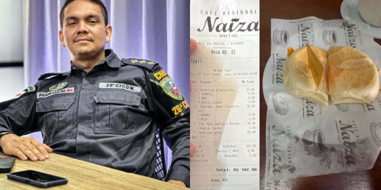 O capitão Dilson acabou revelando que é o dono e não gostou das críticas. Foto: Reprodução