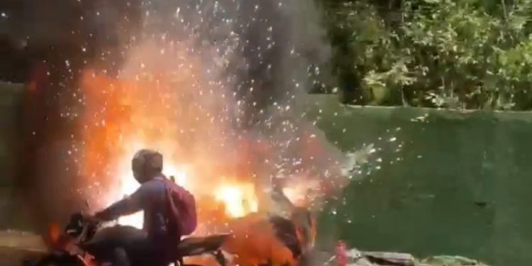 O fato ocorreu na manhã desta quarta-feira (6). Foto: Reprodução