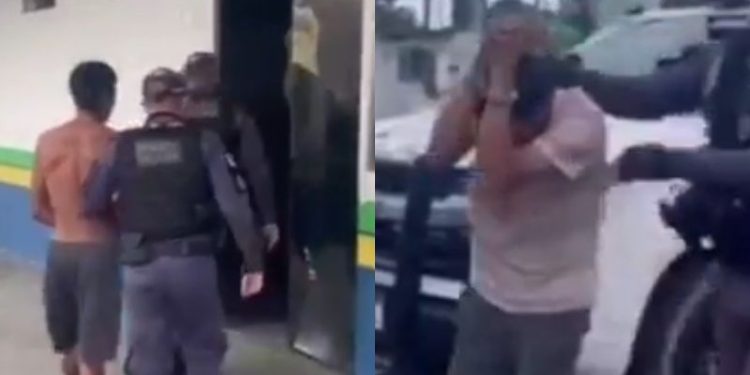 Os detidos foram levados ao 6º Distrito Integrado de Polícia (DIP). Foto: Reprodução