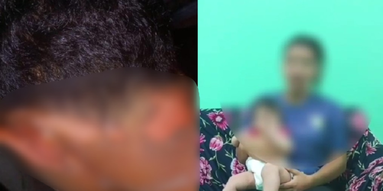 A adolescente, que já é mãe, disse que não teria coragem de fazer isso de forma proposital. Foto: Reprodução