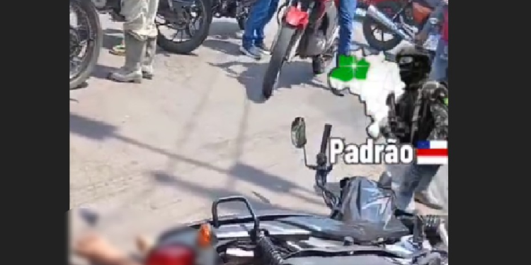 A Polícia Civil foi acionada e isolou a área. Foto: Reprodução