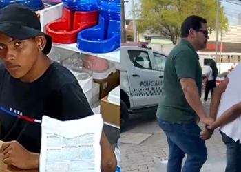 Ele foi identificado como Francisco de Almeida Pereira, de 19 anos. Foto: Reprodução