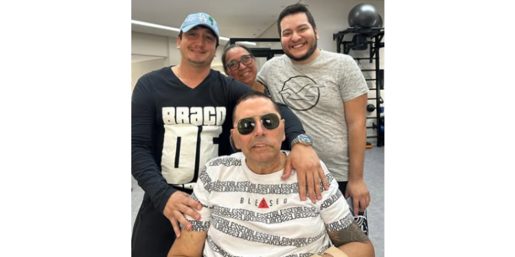 Sabino sofreu AVC em 2017. Foto: Reprodução