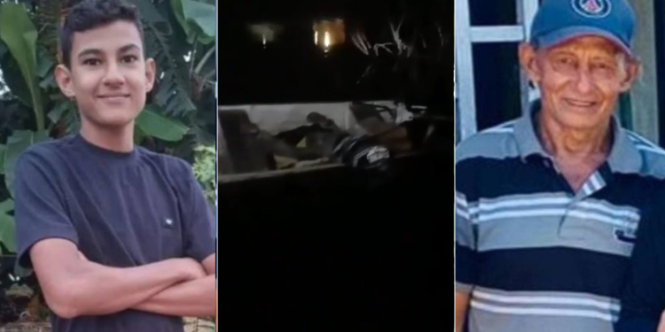 As vítimas estavam dentro de uma canoa em comunidade. Foto: Reprodução