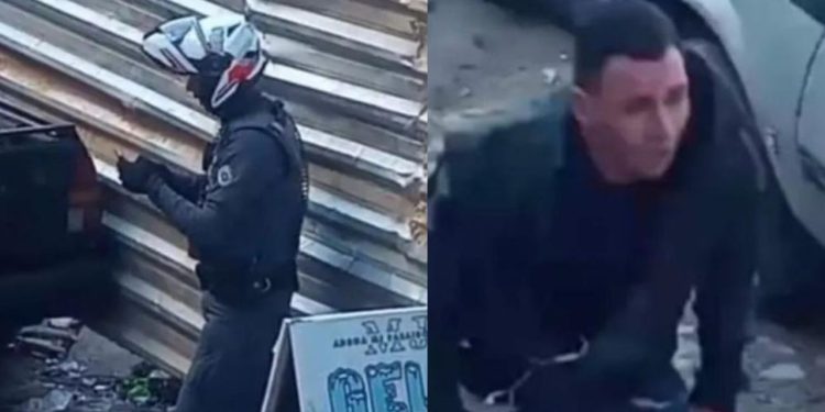 Veja o momento que PM leva t1r0 no pescoç0 durante abordagem em comunidade