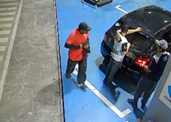 Ass4lto em posto recém-inaugurado deixa funcionários e clientes em pânico em Manaus