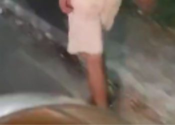 Vídeo mostra homem todo fer1d0 após 'tribunal do cr1me' por furt0 de fios em Itacoatiara