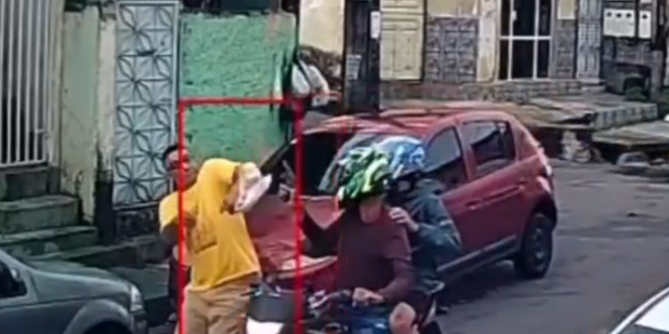 Os bairros Compensa e Santo Antônio foram os principais alvos da ação criminosa. Foto: Reprodução