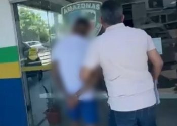 O suspeito exigiu que todos os funcionários e clientes se dirigissem a uma sala. Foto: Divulgação/PC-AM