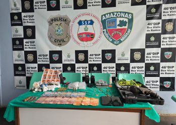 A prisão foi realizada por policiais da 46ª Delegacia Interativa de Polícia (DIP). Foto: Divulgação/PC-AM