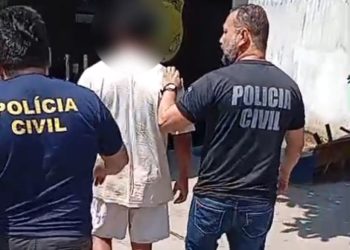 A prisão ocorreu no bairro Centro, em Beruri. Foto: Divulgação/PC-AM