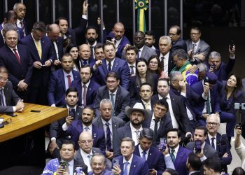 Foram 311 votos a favor da urgência, 163 contra e 7 abstenções. Foto: Arquivo Assessoria