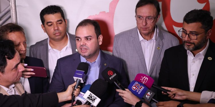 O evento contou com a presença de vereadores de diversos municípios amazonenses, além do presidente da UVB Nacional, Gilson Conzatti, e do governador do Amazonas, Wilson Lima. Foto: Divulgação