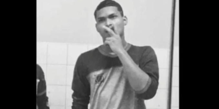 A situação tornou-se crítica quando a sua linha de pesca enroscou. Foto: Reprodução