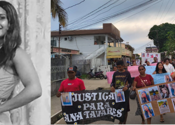 A família saiu às ruas do município pedindo justiça e explicações do que de fato ocorreu. Foto: Reprodução