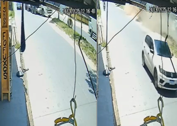 O acidente ocorreu nesta quarta-feira (24) e teve vários feridos. Foto: Reprodução