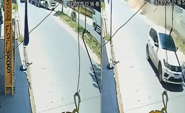 O acidente ocorreu nesta quarta-feira (24) e teve vários feridos. Foto: Reprodução