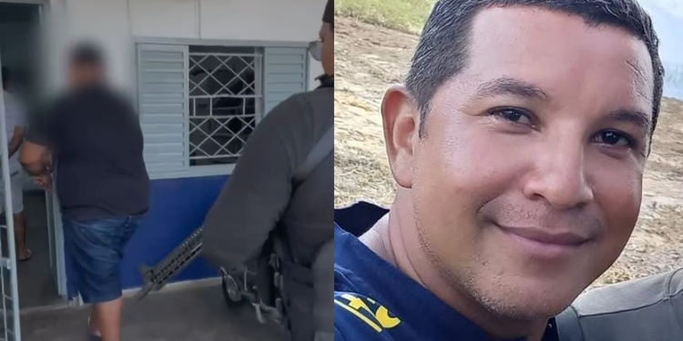 Ivan Cavalcante de Araújo (da direita) foi apresentado pelo empresário e passou a fazer o mesmo, porém ainda não foi encontrado. Foto: Divulgação/PC-AM