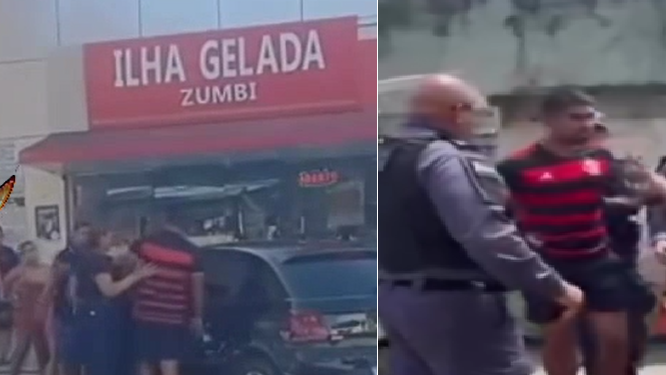 O acidente aconteceu na manhã desta segunda-feira (1º) no cruzamento das ruas Olinto de Lima e Paracatuba. Foto: Reprodução