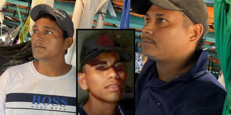 Eles são suspeitos na morte de Márcio Almeida Gomes, que tinha 26 anos, ocorrido em Manaus. Foto: Reprodução
