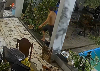 O homem ainda não foi identificado pela polícia. Foto: Reprodução