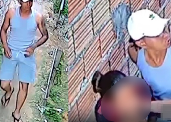 O tarado ainda não foi identificado. Foto: Reprodução