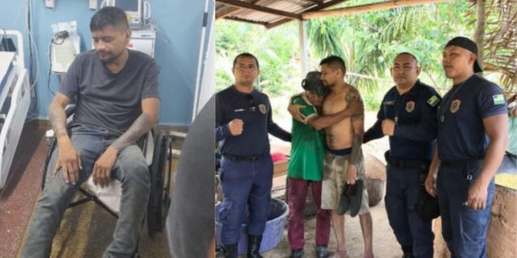 Pregoeiro é localizado com vida após 12 dias desaparecido pela mata no interior do Amazonas