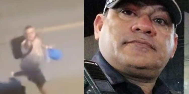 Depois de ter prisão decretada, PM que at1r0u na ex se entrega à polícia em Manaus