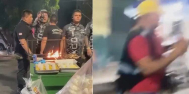 Vídeo mostra agentes da prefeitura partido na 'porr4d4' contra ambulantes no Passo a Paço 2025