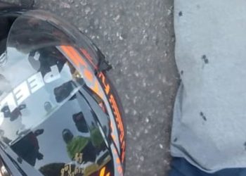 Idoso é at1ngido por motocicleta enquanto atravessava na faixa de pedestres na Compensa