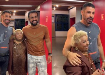 'Ela é global': Patixa Teló marca presença vip nos Estúdios Globo e conhece Cauã Reymond e Ricardo Teodoro