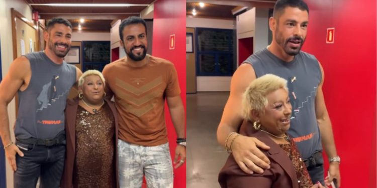 'Ela é global': Patixa Teló marca presença vip nos Estúdios Globo e conhece Cauã Reymond e Ricardo Teodoro