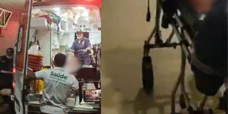 Vídeo: Homem embriagado é esf4que4d0 e socorrido às pressas em Itacoatiara