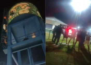 Jovens são detidos em Manacapuru por uso dr0g4s e supostamente defec4rem em caixa d’água