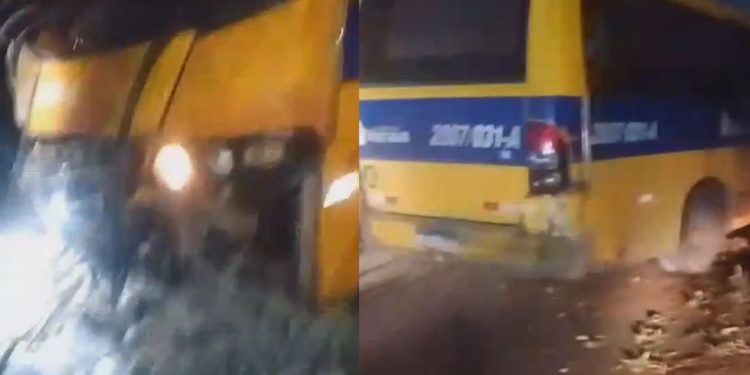 Vídeo: Amarelinho c0lide com poste e ac1dente quase termina em tragédia no Nova Cidade