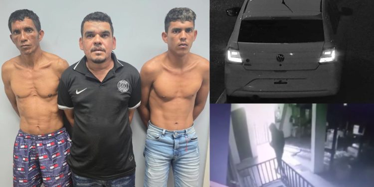 Motorista de app, pai e filho são presos por furtar supermercado no São José; veja o vídeo