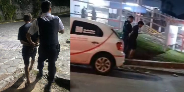 Vídeo: Bandido invade empresa no Coroado, tenta ass4ltar funcionário e termina detido por seguranças