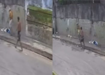 Veja o momento que homem sai da 'boca' e é b4le4do 3 vezes em Manaus