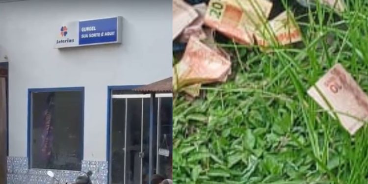 Veja: Ass4lto a lotérica no AM acaba em confr0nt0 com a PM e um crim1nos0 é m0rt0